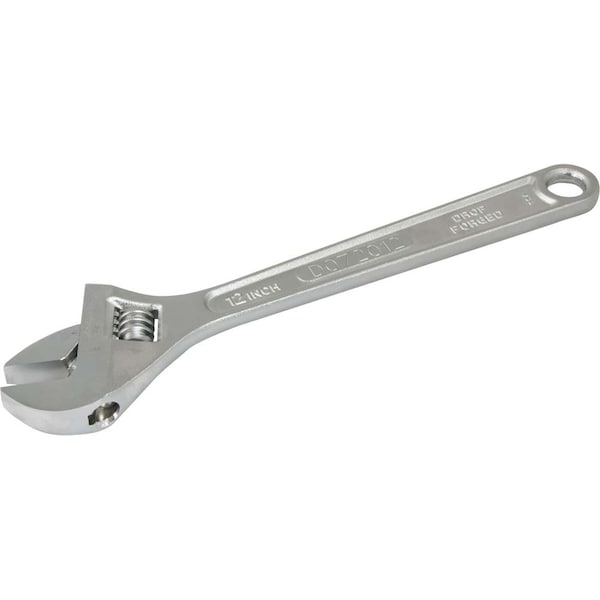 Tools 12" Adjustable Wrench, Drop Forged